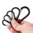 Swatom Aluminum Carabiner Clip 1.6 Inches Spring Snap Hook Keyring Carabiners for Camping Traveling Hiking Keychains Outdoor Accessories Black (10 Pcs)