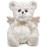 Bearington Peace, 12 Inch Teddy Bear Angel Stuffed Animal, Makes a Great Guardian Angel Gift for Christening, Bereavement, Memory, Sympathy