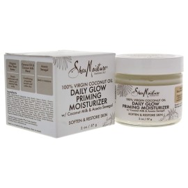 Shea Moisture 100% Virgin Coconut Oil Daily Glow Priming Moisturizer By Shea Moisture for Unisex -Moisturizer, 2 Ounce
