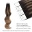 ABH AmazingBeauty Hair Sun-kissed Human Hair Tape Extensions Balayage Invisible Double Sided Real Remy Human Hair Skin Weft, 50g 20pcs, Chestnut Brown with Darkest Brown B2-6, 20 Inch
