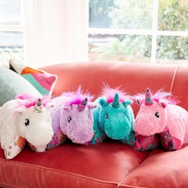 Pillow Pets Colorful Pink Unicorn - 18 Stuffed Animal Plush Toy