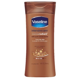 Vaseline Intensive Care hand and body lotion Cocoa Radiant 10 oz, Pack of 4 Vaseline Intensive Care hand and body lotion Cocoa Radiant 10 oz, Pack of 4