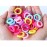 Baby Hair Ties for Kids Toddlers 100 PCS 10 Colors Small Seamless Hair Bands Ponytail Holder J-MEE