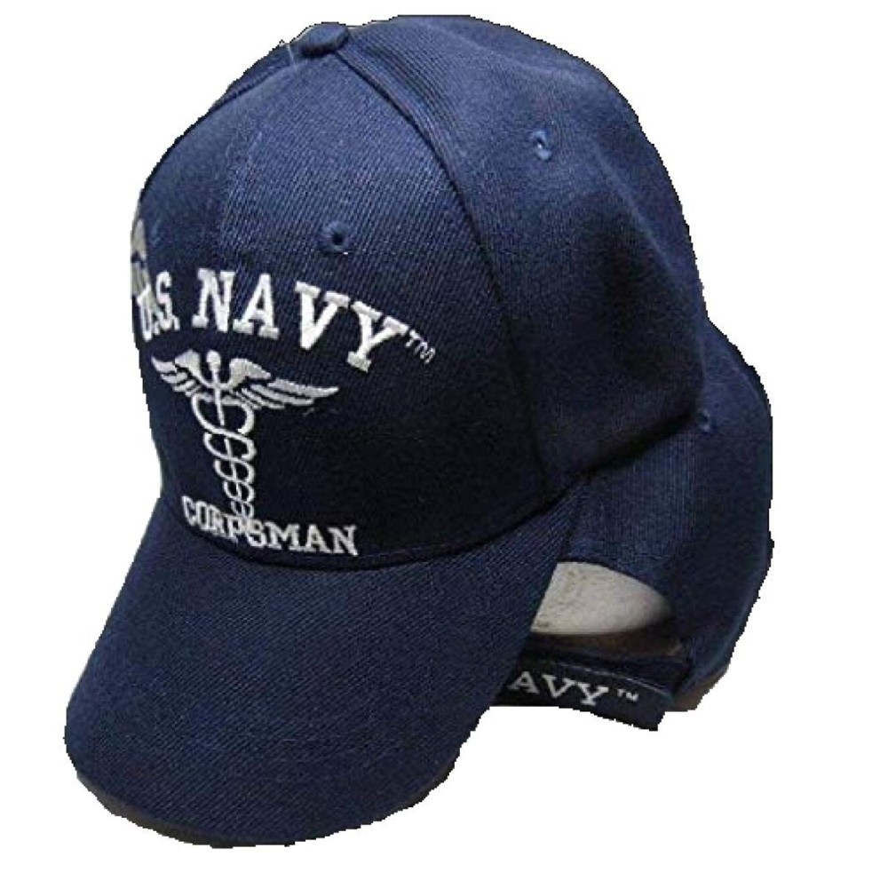MWS U.S Navy Corpsman Licensed Embroidered Cap Hat