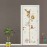 Wland 22 inches x 43 inches Monkey Lion Elephant Birds Koala Animals Measurement Growth Chart Removable Vinyl Wall Decals Stickers for Children Room Nursery