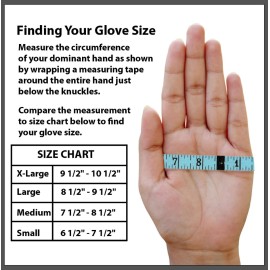 CARA Moisturizing Eczema Cotton Gloves, Medium, 6 Pair