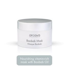 Arcaya Baobab Oil Noursihing Face Mask - Provides Soothing Moisturization & Nutrient Infusion - Boosts Collagen, Ideal for Dry/Mature Skin - Vegan, Cruelty-Free & Paraben-Free Natural Face Mask, 100ml