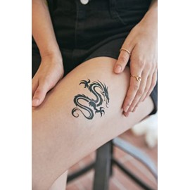 Sunnyscopa Printable Temporary Tattoo Paper for INKJET printer - US LETTER SIZE 8.5X11, 5 SHEETS - DIY Personalized Image Transfer Sheet for skin - Custom Waterslide Decal Stencil Henna