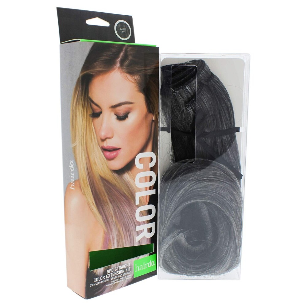 Hairdo Straight Color Extension Kit, Chrome Mist Hairdo Straight Color Extension Kit, Chrome Mist