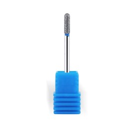 NMKL38 Electric Cuticle Clean Bit 3/32\'\' Carbide Drill Pointed Burr Nail Art File for Milling Machine Manicure Pedicure Cutter Tool (2.5x10)