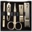 Korean Nail Clipper! World No. 1 Three Seven (777) Premium Quality Gift Travel Manicure Grooming Kit Nail Clipper Set (950BG), MADE IN KOREA, SINCE 1975