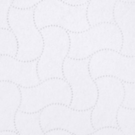 TL Care Waterproof Quilt-Like Flat Reusable Multi-Use Protective Mattress Pad Cover for Babies, Adults & Pets, White,27 x 36