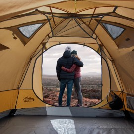 Camppal 2-3 Person Backpacking Tent, Waterproof Windproof 4 Season Tent for Camping, Easy Setup 2 Person Tent for Backpacking, Hiking, Hunting, Motor Cycling & Biking