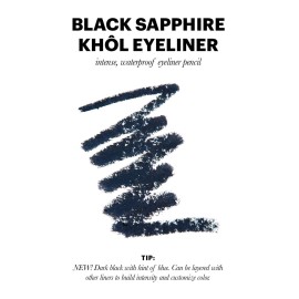 Jillian Dempsey Khl Eyeliner | Waterproof Eyeliner Pencil with Built-in Smudger | Long-Lasting Intense Color I Black Sapphire Jillian Dempsey Khl Eyeliner | Waterproof Eyeliner Pencil with Built-in Smudger | Long-Lasting Intense Color I Black Sapphire