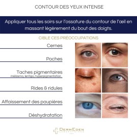 DERMEDEN NIGHT PROTOCOLE INTENSE ANTI-AGEING EYE CONTOUR CREAM 15ML 