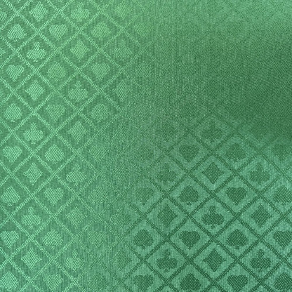 Speed Cloth Poker Table Fabric - 108X60 Inch Section of Casino Card Game Table Felt Top Cover Accessories - Green