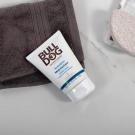 BULLDOG Mens Skincare and Grooming Face Moisturizer Fragrance Free, Sensitive, 3.3 Fluid Ounce BULLDOG Mens Skincare and Grooming Face Moisturizer Fragrance Free, Sensitive, 3.3 Fluid Ounce