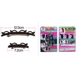 4 PCS French Braider Hair Tool Fashion Double Layer Band Twist Plait Clip Front Hair Clips Hairpin Headband Beauty Tool Hair Accessory 4 PCS French Braider Hair Tool Fashion Double Layer Band Twist Plait Clip Front Hair Clips Hairpin Headband Beauty Tool Hair Accessory