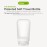 humangear GoToob+ (Medium) | Refillable Silicone Travel Bottle | Locking Lid | Food-Safe Material | Clear, Medium (2.5 fl.oz.; 74ml)