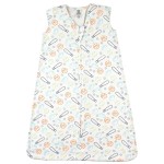 Luvable Friends Unisex Baby Sleeveless Jersey Cotton Sleeping Bag, Sack, Blanket, Sports Jersey, 6-12 Months