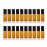 ELFENSTALL- 20PCS 5ml Amber Glass Roller Bottles Roll On Bottle Container with Metal Ball for Essential Oil Aromatherapy Perfumes and Lip Balms - 3ML Dropper Included