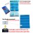 SongWol Korean Beauty Skin X-Large Viscos Exfoliating Bath Towel Gloves Strong Scrub Wash Clothes (10 pack)