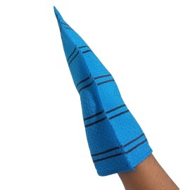 SongWol Korean Beauty Skin X-Large Viscos Exfoliating Bath Towel Gloves Strong Scrub Wash Clothes (10 pack)