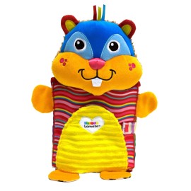 LAMAZE - Pierres Perfect Day Soft Book, Unfolds into Baby Playmat for Tummy Time with Baby Textures, Patterns, and Chimes, 6 Months and Older