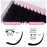 Qeelasee Ellipse Eyelash Extension 0.15 C Curl 11mm Flat Eyelashes False Mink Individual Eyelash Extension Professional Salon Used Black Mink False Lashes Mink Lashes Extensions
