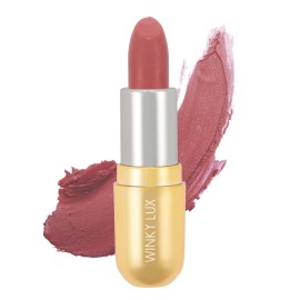 Winky Lux Matte Lip Velour, 24-Hour Long Lasting Lipstick, Hydrating with Castor Seed Oil and Vanilla for Everyday Wear. 0.14 Oz, Pippy