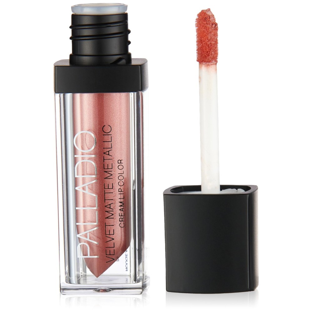 Palladio Velvet Matte Cream Lip Color, Posh Palladio Velvet Matte Cream Lip Color, Posh