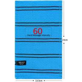 Songwol Towel (Hard) 9 - Korean Beauty Skin Exfoliating Bath Scrub Gloves.(4pcs)