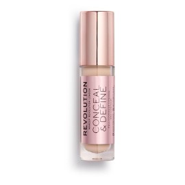 Revolution, Conceal & Define Concealer, Full Coverage & Lightweight, Long-Lasting Matte Finish, Vegan & Cruelty Free, C3 Fair to Light Skin Tones, 0.14 oz
