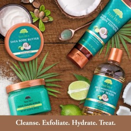 Tree Hut Shea Detoxifying Bath Bomb with Charcoal Fig & Olive, 7.2oz, Ultra Hydrating Bath Bomb for Nourishing Essential Body Care