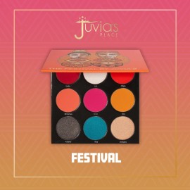 Juvia\'s Place Palette The Festival - Bold Coral, Red, Glittery Neutrals, Shades of 9, Bold and Fiery Palette, Pigmented Makeup Palette Eye Color & Shine Juvia\'s Place Palette The Festival - Bold Coral, Red, Glittery Neutrals, Shades of 9, Bold and Fiery Palette, Pigmented Makeup Palette Eye Color & Shine