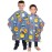 Betty Dain Kids Styling Haircut Cape, Social Kids Print, Youthful Unisex Design, Perfect Size for Children, Water and Stain Resistant Lightweight Nylon, Snap Closure, 30 inches Wide x 36 inches Long