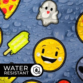 Betty Dain Kids Styling Haircut Cape, Social Kids Print, Youthful Unisex Design, Perfect Size for Children, Water and Stain Resistant Lightweight Nylon, Snap Closure, 30 inches Wide x 36 inches Long