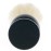 Fendrihan Pure Boar Bristle Shaving Brush with Black Wood Handle and Gold Rim for Personal and Professional Shaving