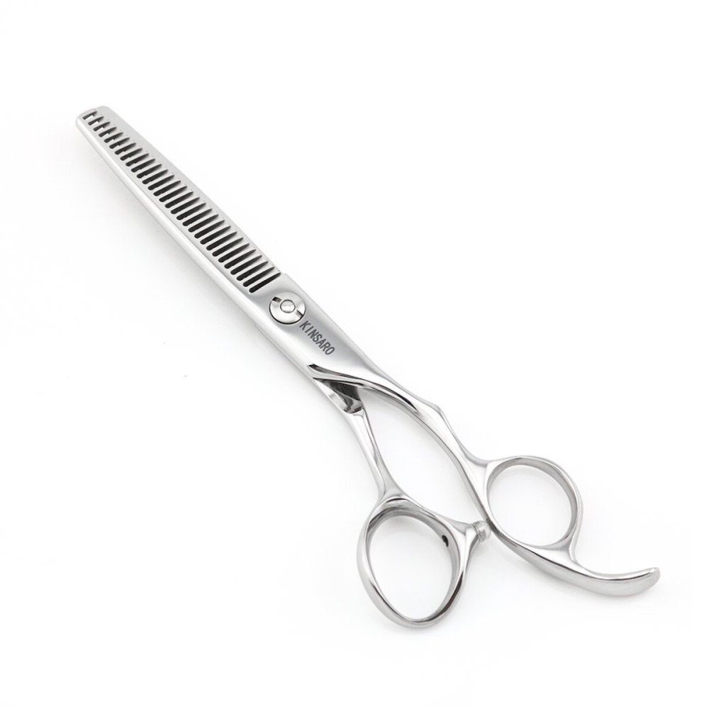6 Barber Hair Scissors Hair Thinning Shears Professional Hair Thinning Scissors 30 Teeth 440C Silvery Convex Edge KINSARO 6 Barber Hair Scissors Hair Thinning Shears Professional Hair Thinning Scissors 30 Teeth 440C Silvery Convex Edge KINSARO