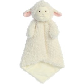 ebba Aurora Playful Blessing Lamb Luvster Baby Stuffed Animal - Comforting Companion - Imaginative Play - White 16 Inches