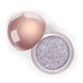 LA Splash Cosmetics Loose Glitter Rose Pink Eyeshadow Champagne Metallic Powder for Lips/Hair/Nail/Body - Crystallized Glitter (Cali Rose)