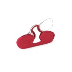 NOOZ - Armless Reading Glasses for Women & Men - Ultra-Lightweight 6g - Presbyopia Readers with Keychain Case - Flexible Frame