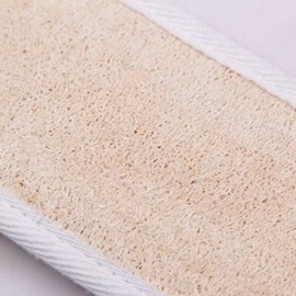 GBM Asheva Natural Loofah Strap, Exfoliating Back Scrubber, Deep Clean & Revitalize Your Skin