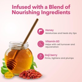 Patchology Lip Gloss for Women - Glossy, Clear Shine Hydrating Lip Balm with Aloe, Honey, Goji Berry Oil - Moisturizing Lip Treatment for Dry, Cracked Lips - Light, Clean for Soft, Smooth Lips (15ml)