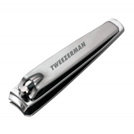 TWEEZERMAN Stainless Steel Finger Nail Clipper, 1 EA
