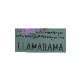 Watchover Voodoo 3-Inch Llamarama Keychain - Handcrafted Gift to Bring Good Luck and Positivity Everywhere You Go