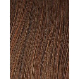 Eva Gabor Beauty Spot Short Side-Swept Comfort Cap Wig, Rusty Auburn by Hairuwear