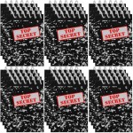 Bedwina Top Secret Mini Notebooks for Kids Party Favors - (Pack of 24) Spiral Small Notebook Pads for Murder Mystery Party Decor, Secret Agent Spy or Crime Detective Themed Parties, Goody Bag Notepads
