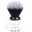 Fendrihan Black and White Synthetic Shaving Brush with Two-Tone Acrylic Handle for personal and professional shaving