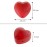 2 Pack, Inventiv 30 Second Voice Sound Recorder Module for Plush Toy, Stuffed Teddy Bear Animal Recordable Heart, Record Custom Messages (Red)